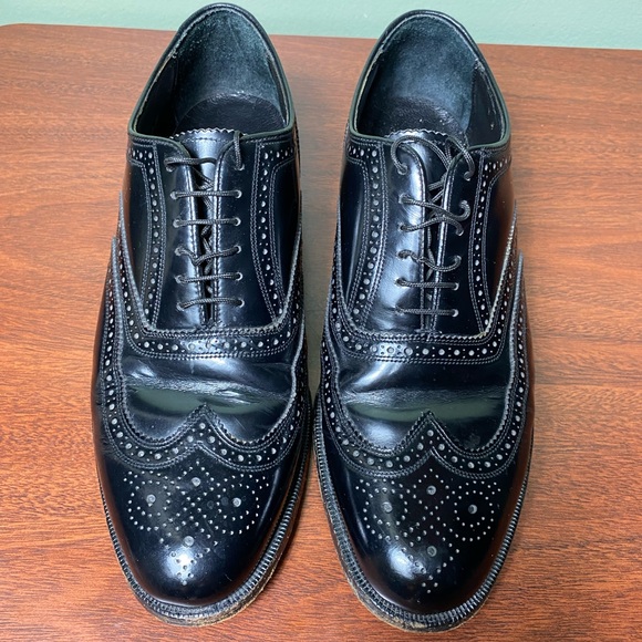 Florsheim | LEXINGTON Wingtip Oxford Black - 7.5 - Picture 2 of 11